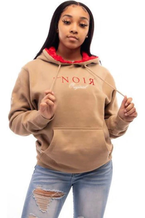 Lus Noir Sand Rose Hoodie Unisex