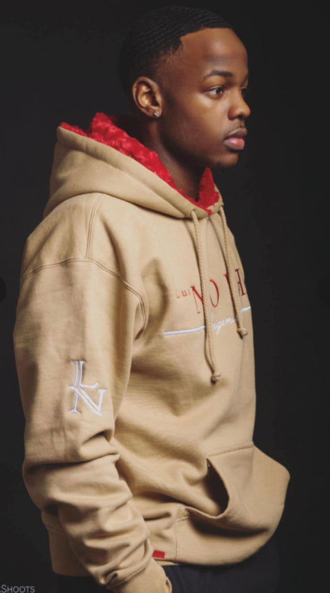 Lus Noir Sand Rose Hoodie Unisex
