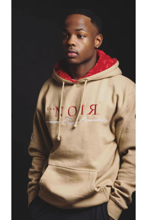Lus Noir Sand Rose Hoodie Unisex
