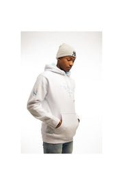 Lus Noir Reverse Baby Blue Rose Hoodie unisex